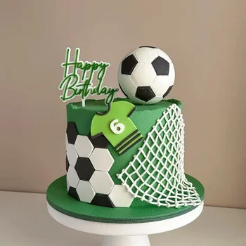 Soccer Player Cake Topper 1