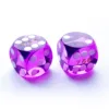 Bescon Dice Professional Precision Dice Round Corner 5/8" (16mm) with Random Serial Number, Precision Cut Dice 16MM 2pcs Set 5