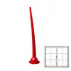 Caulking Nozzle Cones Universal Long Nozzle For Glue Multi-Purpose Sausage Glue Nozzle Hand Caulking Tools For Floor Bathroom 1