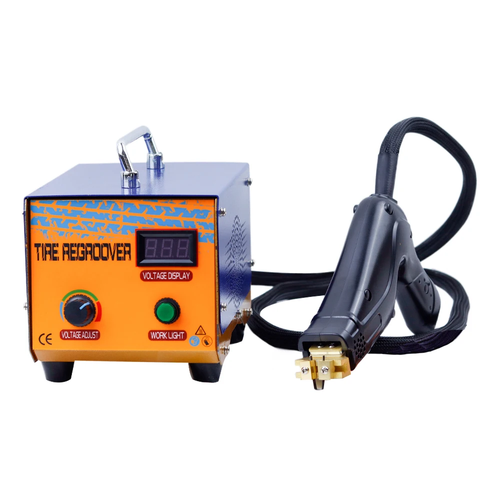 TR-1KW Digital Tire Slotting Machine Truck Car Wheel Rubber Engraving Electromec