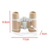 Jungle Binoculars Magnifying Glass Portable Children Magnification Toy Shockproof Telescope for Birthday Hiking Presents 6