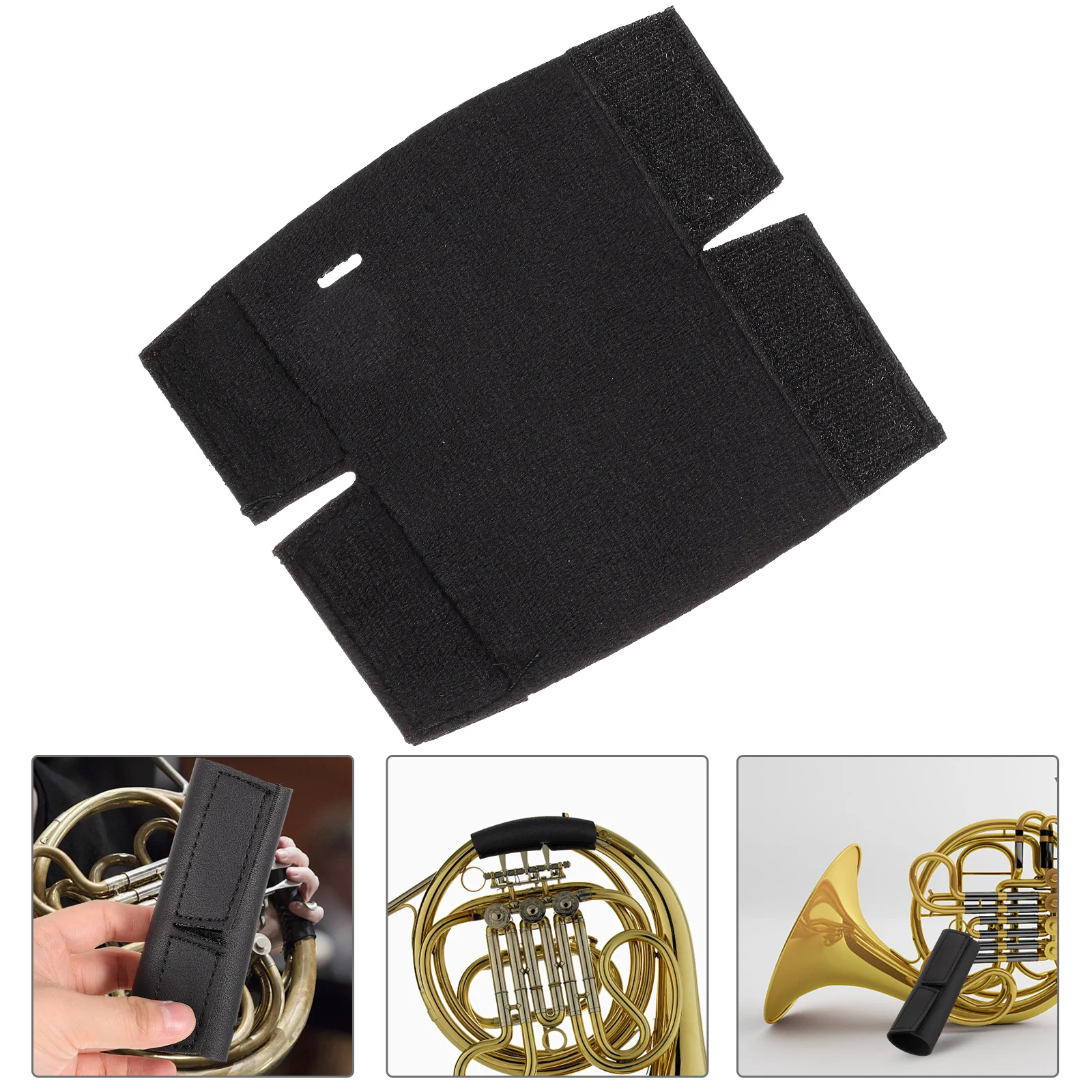 

Horn French Pad Protection Cushion Hand Case Replacement Wrap Cover Maintenance Pads Guard Plastic Sleeve Protectors Trombone