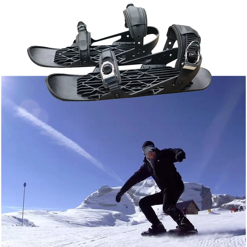 UniversaloutdoorsSkiShoesFreeSizeMiniSnowboardAdjustable