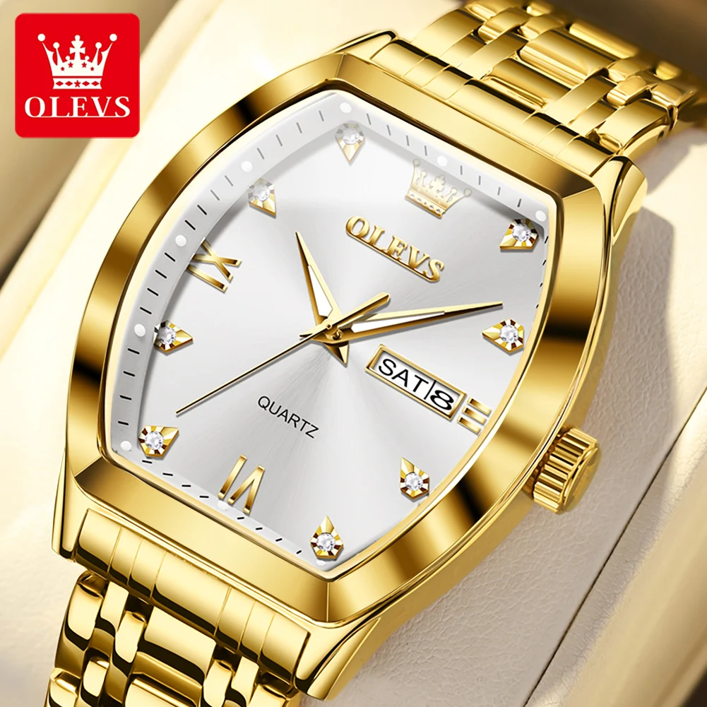 

JSDUN Quartz Watch for Men Top Brand Original High Quality Stainless Steel Waterproof Men‘s Luxury Fashion Business Wristwatches