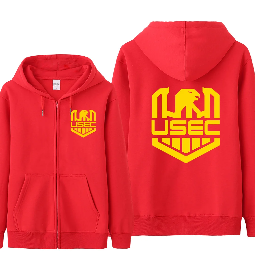 タルコフ EFT USEC ロゴフーディー MサイズTGS2025 Tarkov USEC Logo Sweatshirts Men Casual USEC Hoodies Fleece Jacket