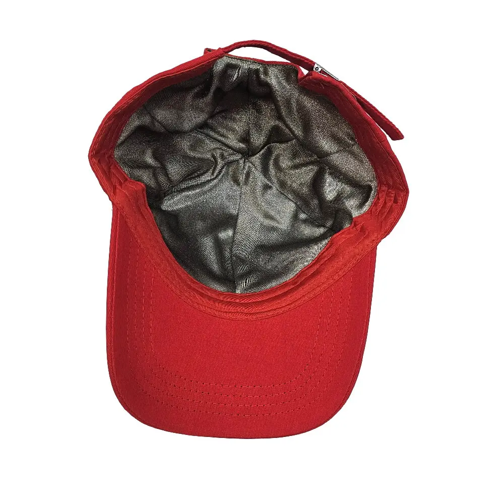 EMF Shielding anti 5g radiation Faraday Baseball Cap By silver fabric 5
