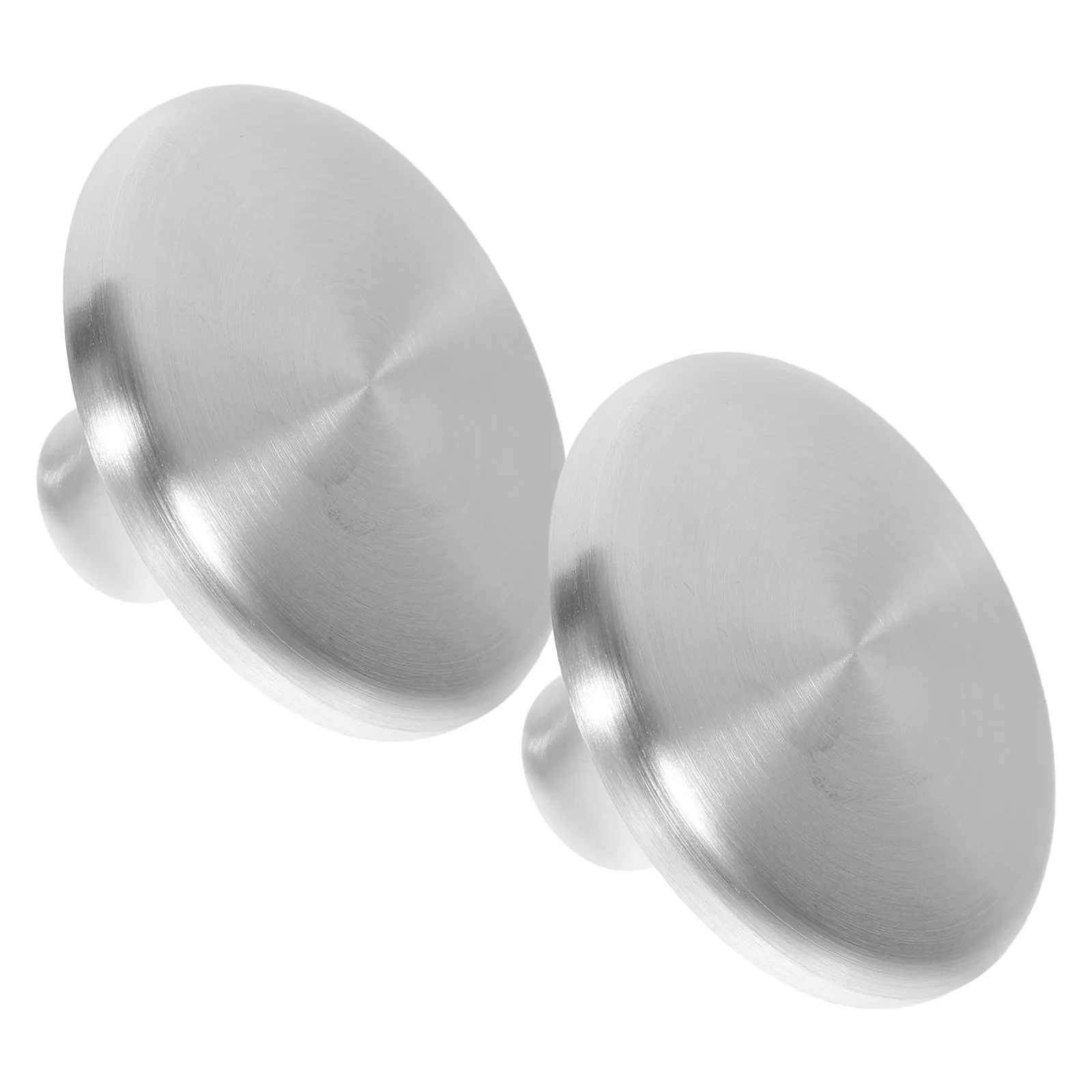 

2 Pcs Enamel Lid Accessories Pot Tool Small Handles Cover Accessory Sturdy Pan Knob Compact