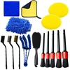 Car Detailing Brush Set The Ultimate Auto Cleaning Kit for Vents Gaps Maintenance Car Air Outlet Detail Clearance Brush 1