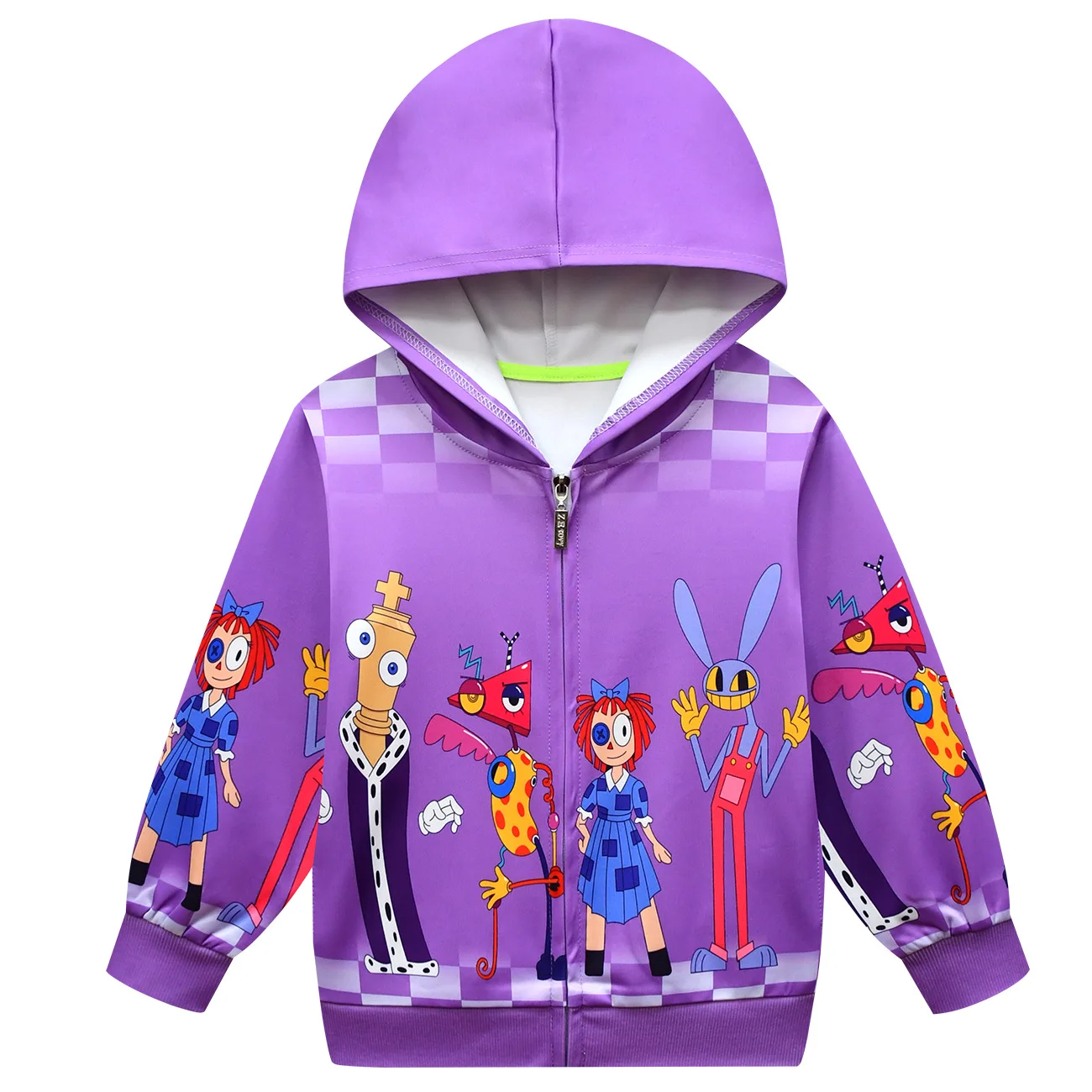 【新品】glitter logo hoodie ネイビー The Amazing Digital Circus Jax Hoodies Fashion Women