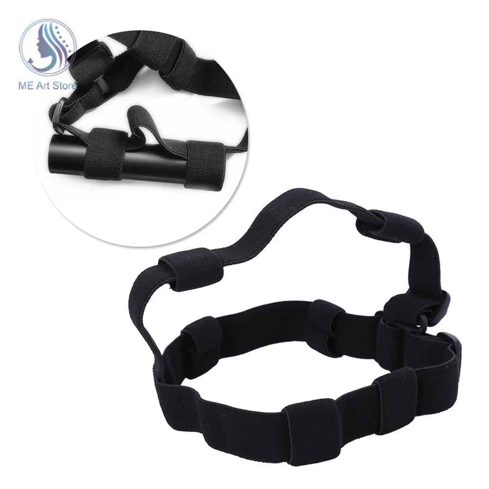 Elastic Headlight Band Nylon Adjustable Headband Breathable Head Strap Lamp Side Frontal Strap for Outdoor Camping Fishing elastic headband elastic head strap