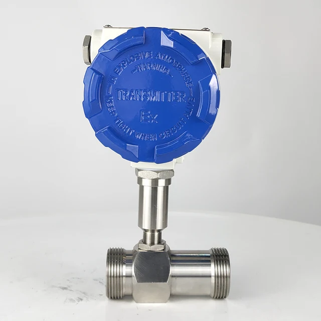 Nagy Pontosságú Turbina Áramlásmérő Lcd Digitális Kijelző Ss304 Flowmeter 4-20Ma Rs485 Impulzus Kimenetelű Víz Dízel Alkohol Benzin - Image 2