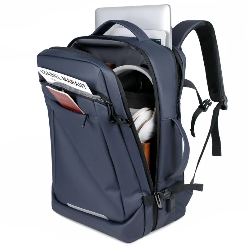 Large Travel Backpack for Men Cabin Bags Carry On Backpack College Business Work Luggage Laptop Bag Waterproof Casual Rucksack 5
