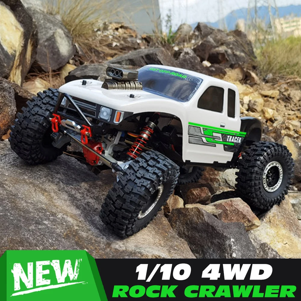 

New RGT 1/10 EX86180 PRO Tracer 4WD RC Rock Crawler Car Electric Remote Control Model Car Buggy Off-road Vehicle Climbing Car