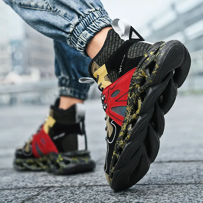 

Men Sneakers Casual Shoes Fashion Outdoor Sports Shoes Mesh Breathable Cushioning New in Basketball Footwear Men's Shoes