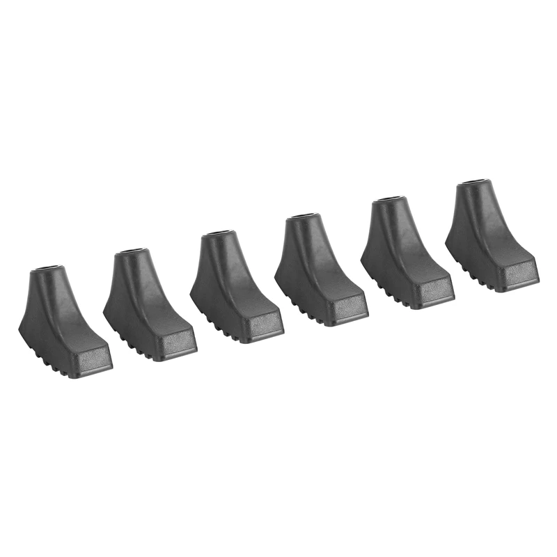 

6 Pcs Walking Stick Caps Trekking Pole Caps And Replacement Tips End Alpenstock Head Cover For Hiking Trekking Stick