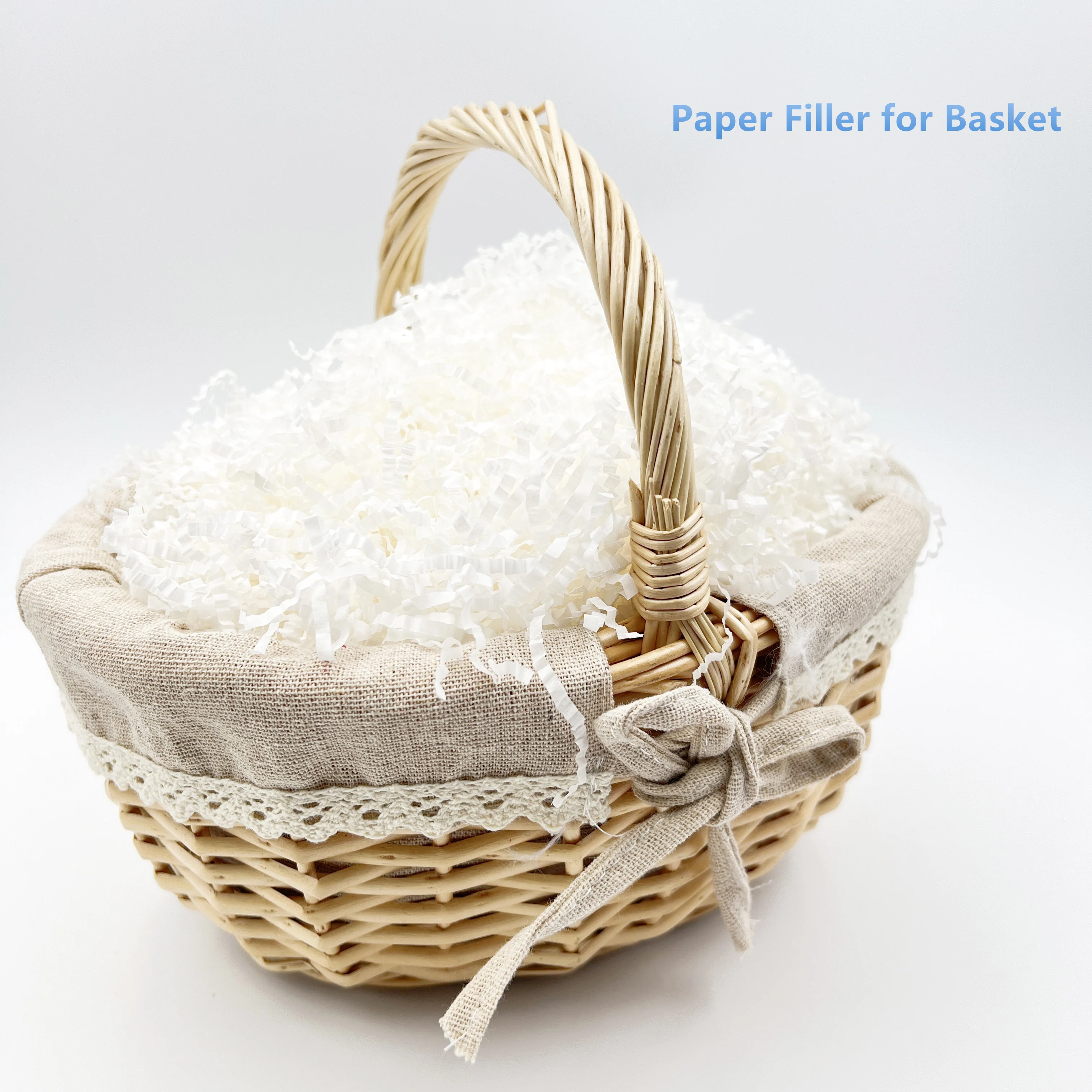 500 Grammi di Carta Velina Tagliuzzata Kraft tagliuzzata Raffia Cestino