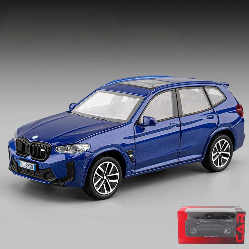 1:32 BMW X3M Diecast SUV Toy Car with Sound and Light Features