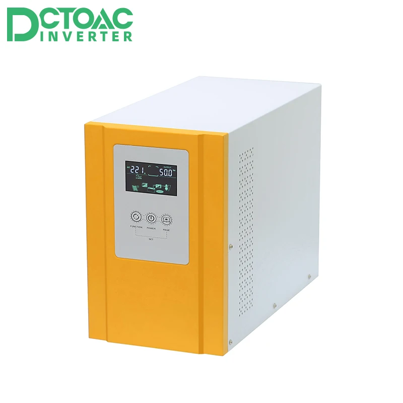 Inverter Off Grid 12Vdc 500W 110V/220Vac Inverter A Onda Sinusoidale Pura Pwm,Ups Con Funzione Di Ricarica Della Batteria Ca, Potenza Di Sovratensione