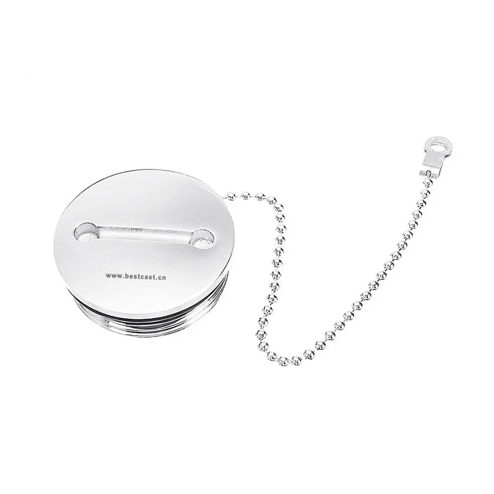 

Boat Deck Filler Replacement Cap With Chain Corrosion-resistant 316 Stainless Steel Marine Yacht Accessories Dropshipping