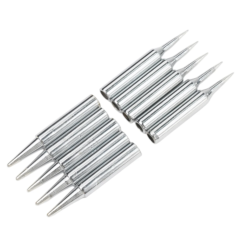 

10Pcs Soldering Iron Tips Set 900M T-B Lead Free For Hakko Rework Station Welder Power Accessories Special Soldering Iron Tip