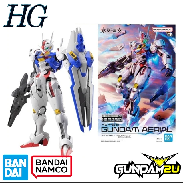 Full Mechanics 1/100 Aerial Gundam - Release Info, Box Art and Official  Images