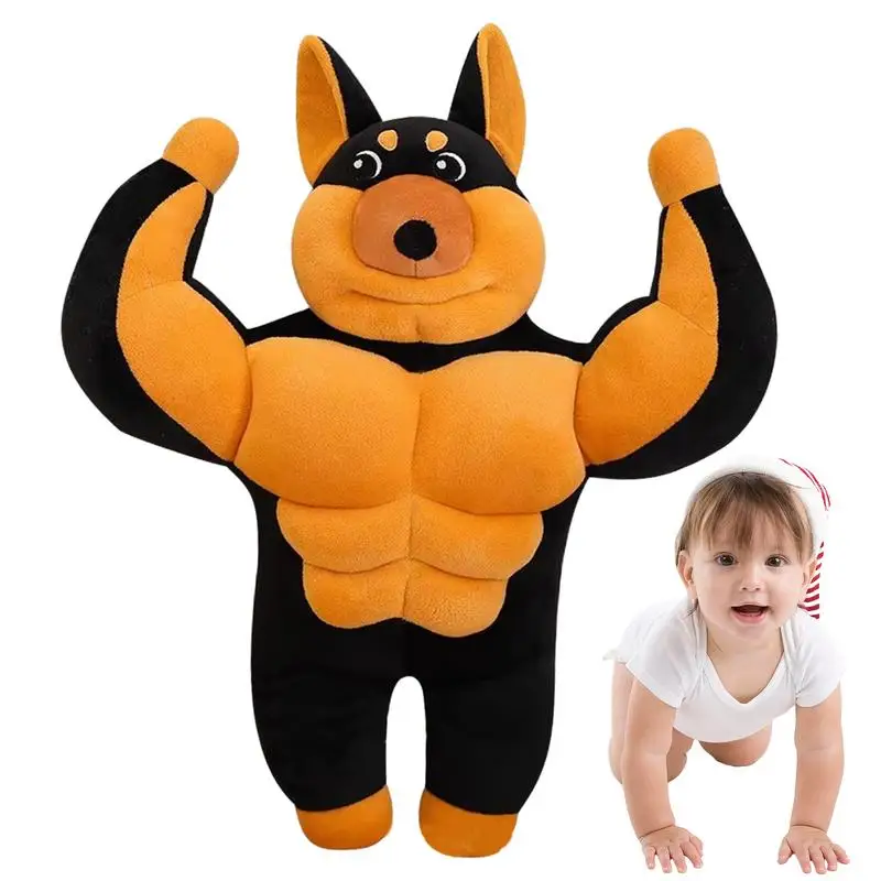 

Мягкая кукла-собака, забавная мягкая собака, искусственная кожа, большой размер, декоративный инструмент для гостиной, кушетки, спальни, детской комнаты и