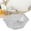 Acrylic Transparent Ball Base Hexagon Shape Stone Support Display Stand Figurine Holder Desktop Ornaments 4