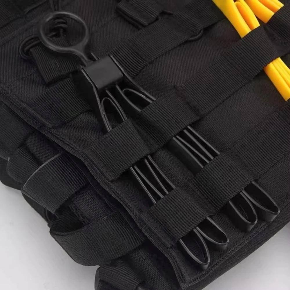 Heavy Duty Plastic Cable Tie Handcuffs Adjustable Tension Serrated Design Zip Tie Cuffs One-Time Use High Tensile Strength