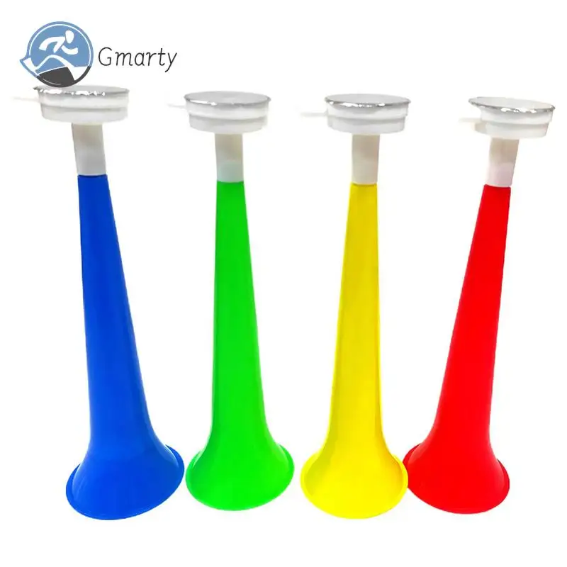 Practical Cheer Plastic Horn Plastic Soccer Game Cheerleading Props For Fans For Kids Trumpet Soccer Cheer Horn Appliances