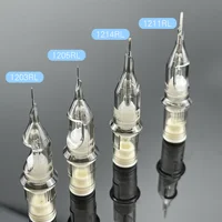 EZ Revolution Cartridge Tattoo Needles #12 0.35mm Round Liner RC1201RL RC1203RL RC1205RL RC1207RL RC1209RL 11/14/18RL 20 pcs/lot 2