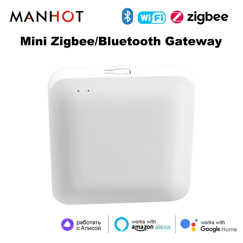 Smart Home Multi-Mode Wireless Hub with Voice Control