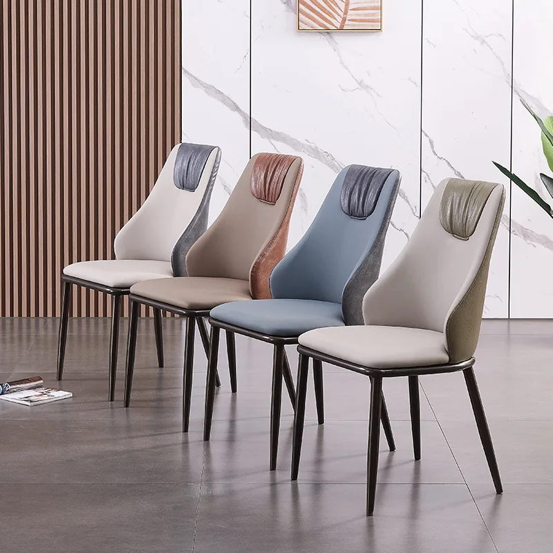

Dining Chair Nordic Light Luxury Modern Minimalist Dining Chair Household Restaurant Dining Table Desk Chair