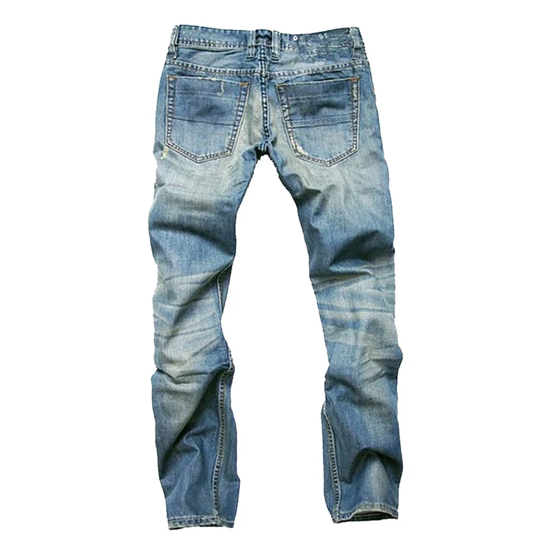Hot Sale Casual Men Jeans Straight Cotton High Quality Denim Pants Retail & Wholesale Pants Brand Plus Size 4