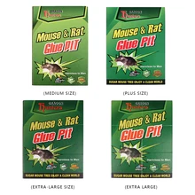  Mouse Sticker Paper Enhanced Stickiness Sticky Mouse Board Folding Lightweight Conveniently for Household Rodent Killing Tool 