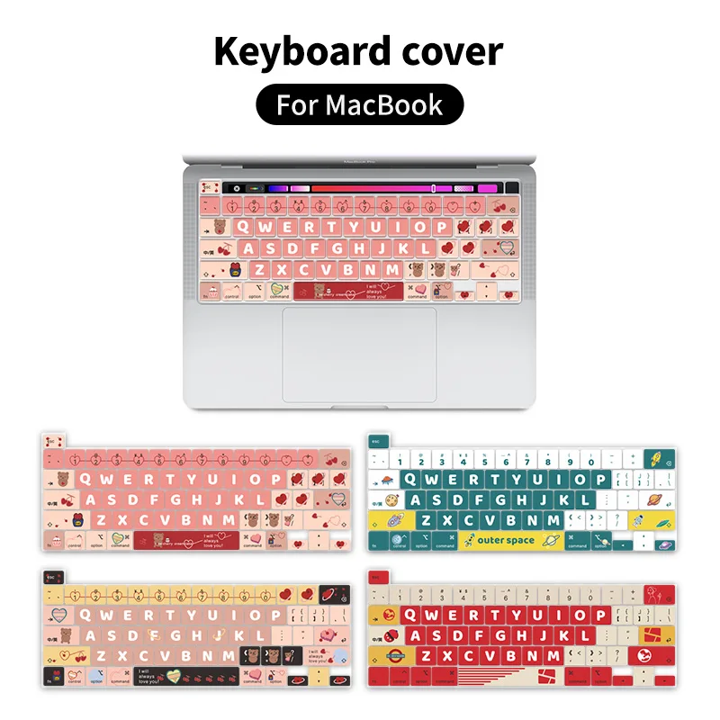 Cover Per Tastiera Per Macbook Air13.3 A2337 A2179 M1 2020/2021 Protezione Macbook Air Old Laptop Us Cartoon Fun
