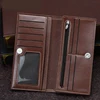 New Men's Wallet Long Fashion Men's Magnetic Buckle Plus Envelope Large-capacity Multi-card Pocket Wallet Multi-card Wallet 2