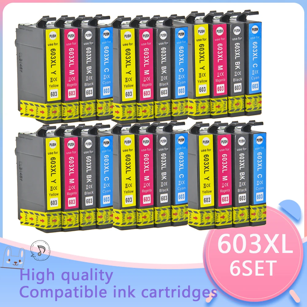 para Epson 603 603xl T603xl E603xl Compatível Substituição do Cartucho de Tinta para Deskjet Wf2810dwf Wf-2835dwf Wf-2850dwf Impressora
