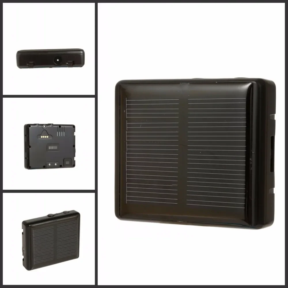 10pcs/lot pet GPS tracker with solar panel anti-lost for Animal GPS global position free platform real time gsm gps tracking V26