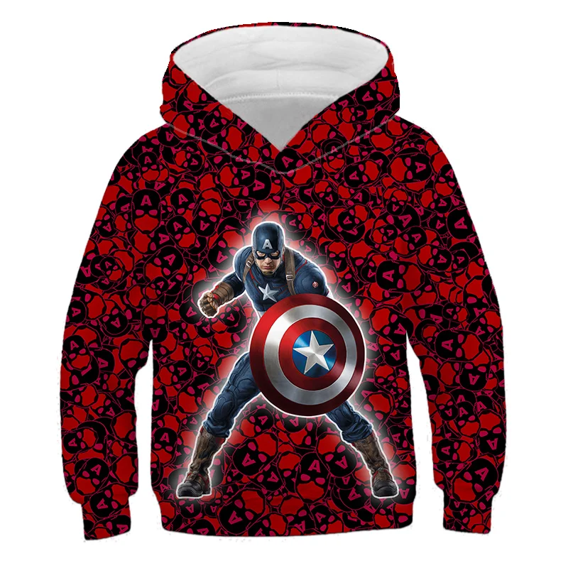 Captain America Hoodies Captain America Hoodies