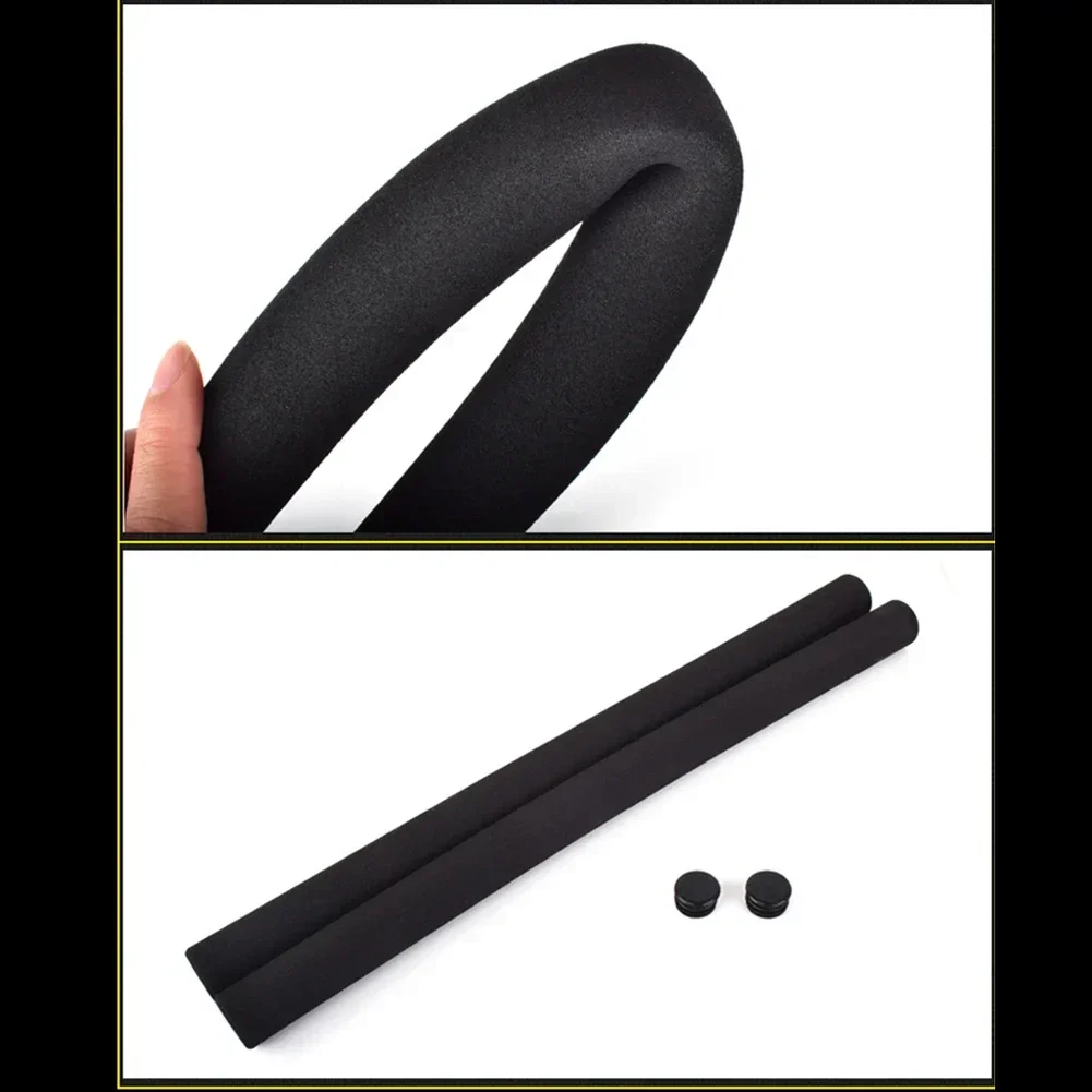 2pcs Sponge Bicycle Handle Mountain Bike Handlebar Tube Foam Rubber Handle Waterproof And Anti-slip Sponge Covers Cycling Parts