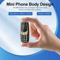 MKTEL BM10 Mini Feature Phone With Earhook Dual SIM Dual Standby 380mAh Battery MP3/MP4/FM Radio/Bluetooth/GPRS 1