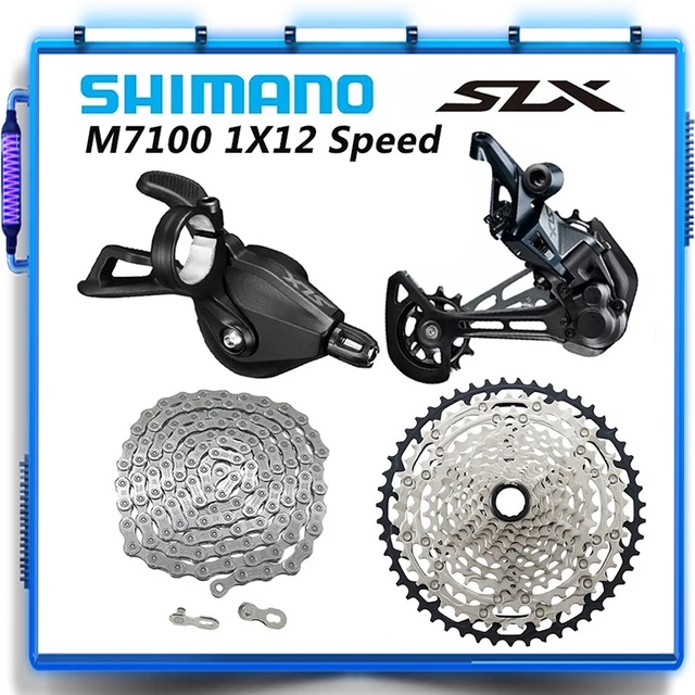 Shimano SLX XT Deore M8100 M7100 M6100 12 Speed Cassette Micro Spline K7  12V 10-51T Sprocket MTB flywheel 12S MS Bicycle Ratchet