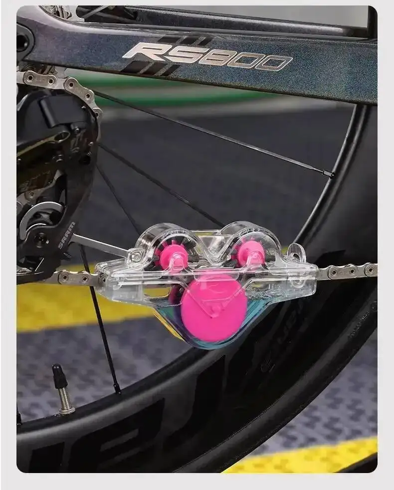 ESLNF Reiniger Reinigungsbürste Fahrrad-Waschset Schutzöl Kettenschutz für Mountainbike-Zubehör – Detail 11