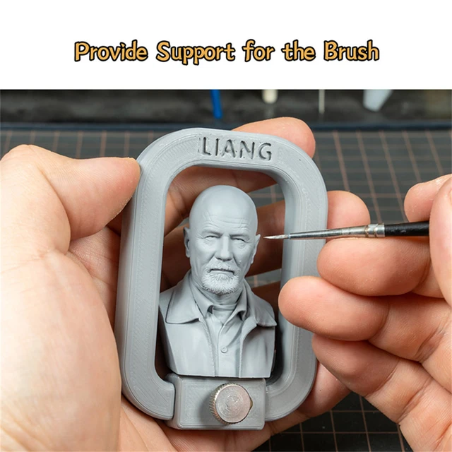 Model Painting Special Tools Coloring Table Coloring Clip Handle For 1/72 1/35 1/24 Figure Handicraft 1/10 1/6 Head Model Holder 2