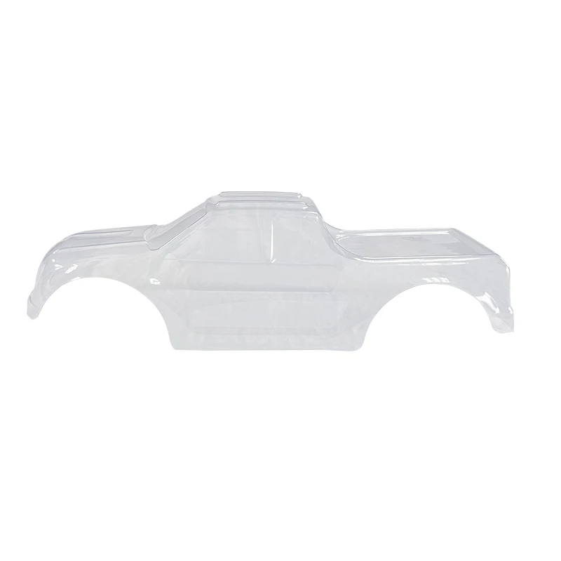 Coque de voiture RC transparente en PVC pour VRX Racing 1/10, empattement 290mm, vue arrière avec aileron