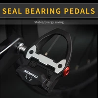 Pédales à clipser pour vélo de route, pédales à verrouillage automatique pour pédales automatiques à clipser SPD-SL 1 paire de pédales de verrouillage 3