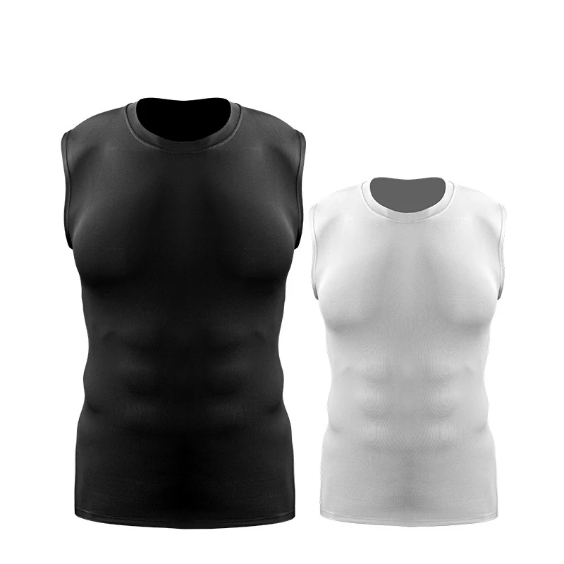 

Men's Sport Shirts Solid Tank Tops Gym Tops Sleeveless Vest Basketball Running Bodybuilding Tights Fitness Sportswear Quick Dry