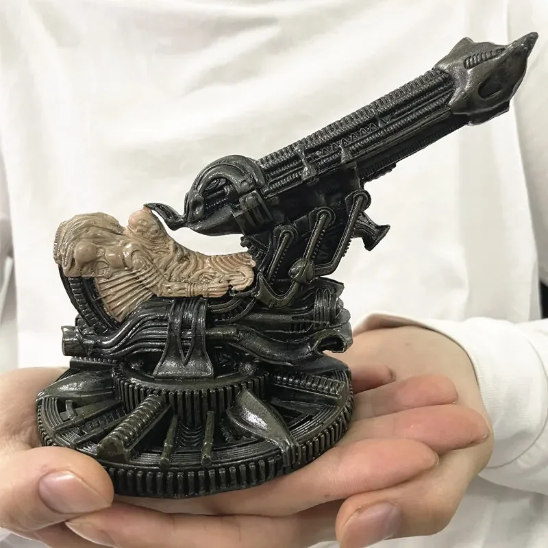 

[VIP] Collection H.R.Giger AVP Alien vs. Predator Prometheus Space Jockey Alien Artillery Model Statue Resin Action Figure Toy