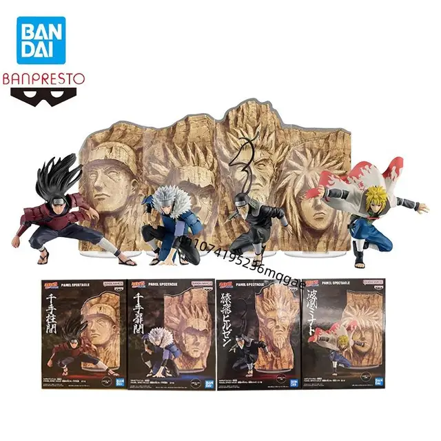 Naruto: Shippuden Hokage action figure ritornati dalla morte Minato Senju Tobirama Hashirama 1