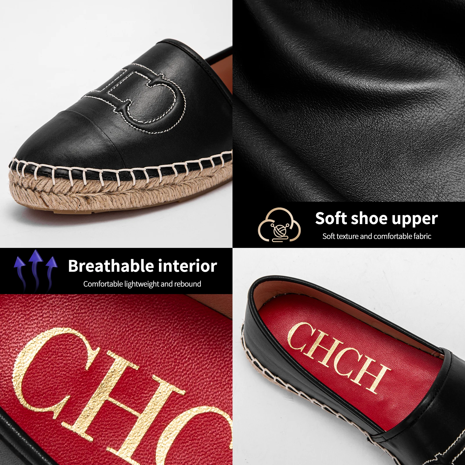 أحذية CHCH النسائية Lefu الجديدة المصنوعة يدويًا و...